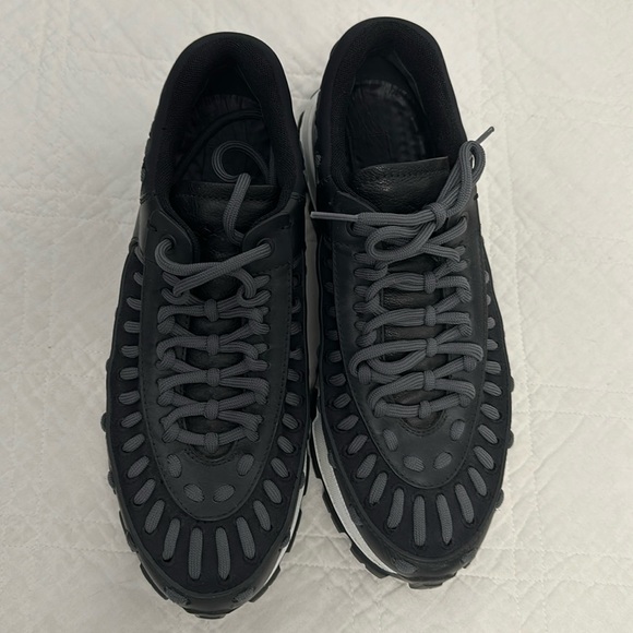 Zegna Couture Claudio Sneakers, men’s size 10, black, hand threaded
